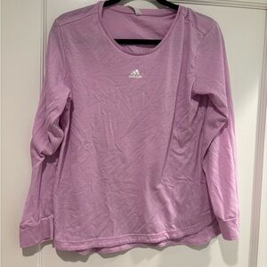 Adidas Pink/Purple Long Sleeve Shirt